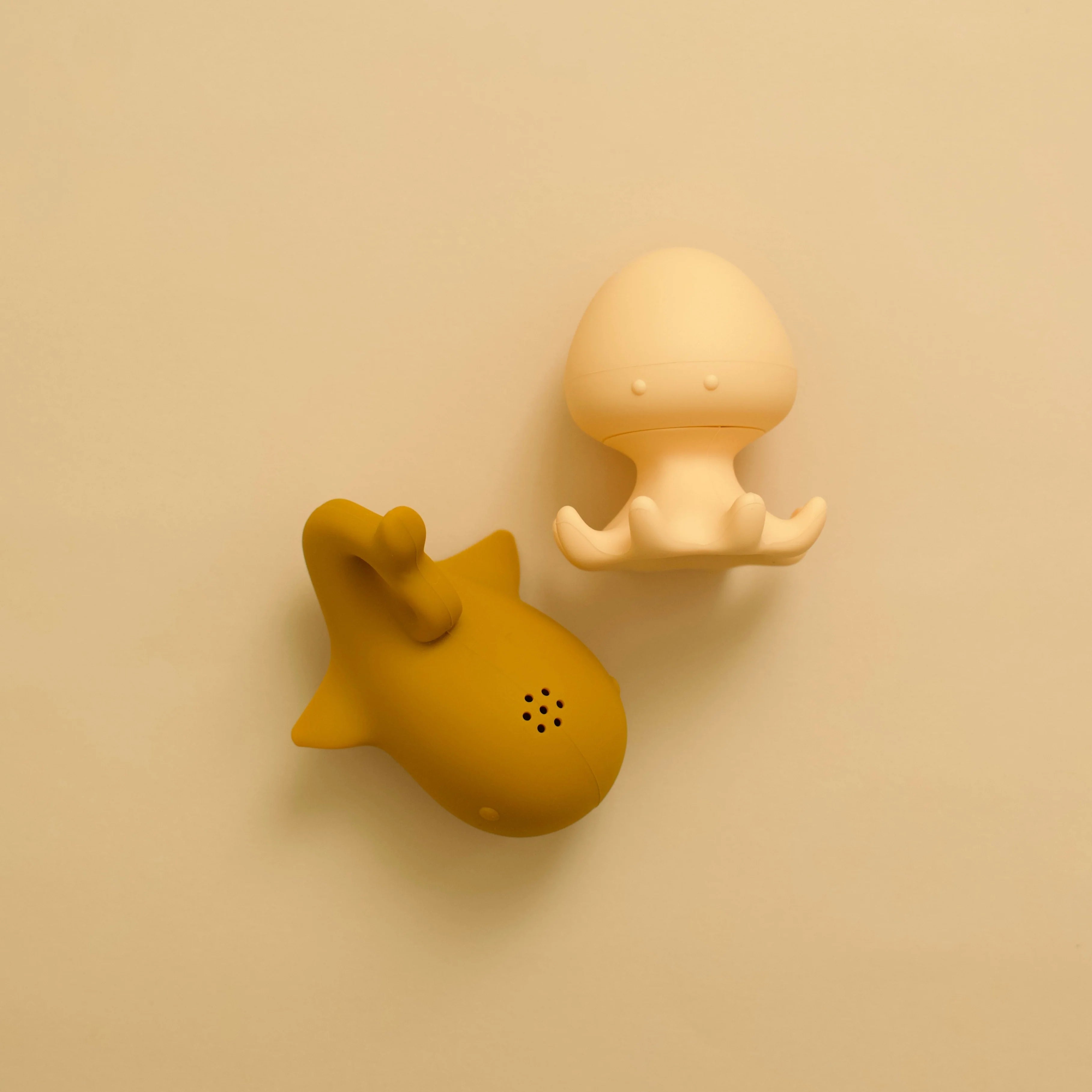 Ensemble de jouets pour le bain Minika (pqt de 2) - Ocre/Sunset