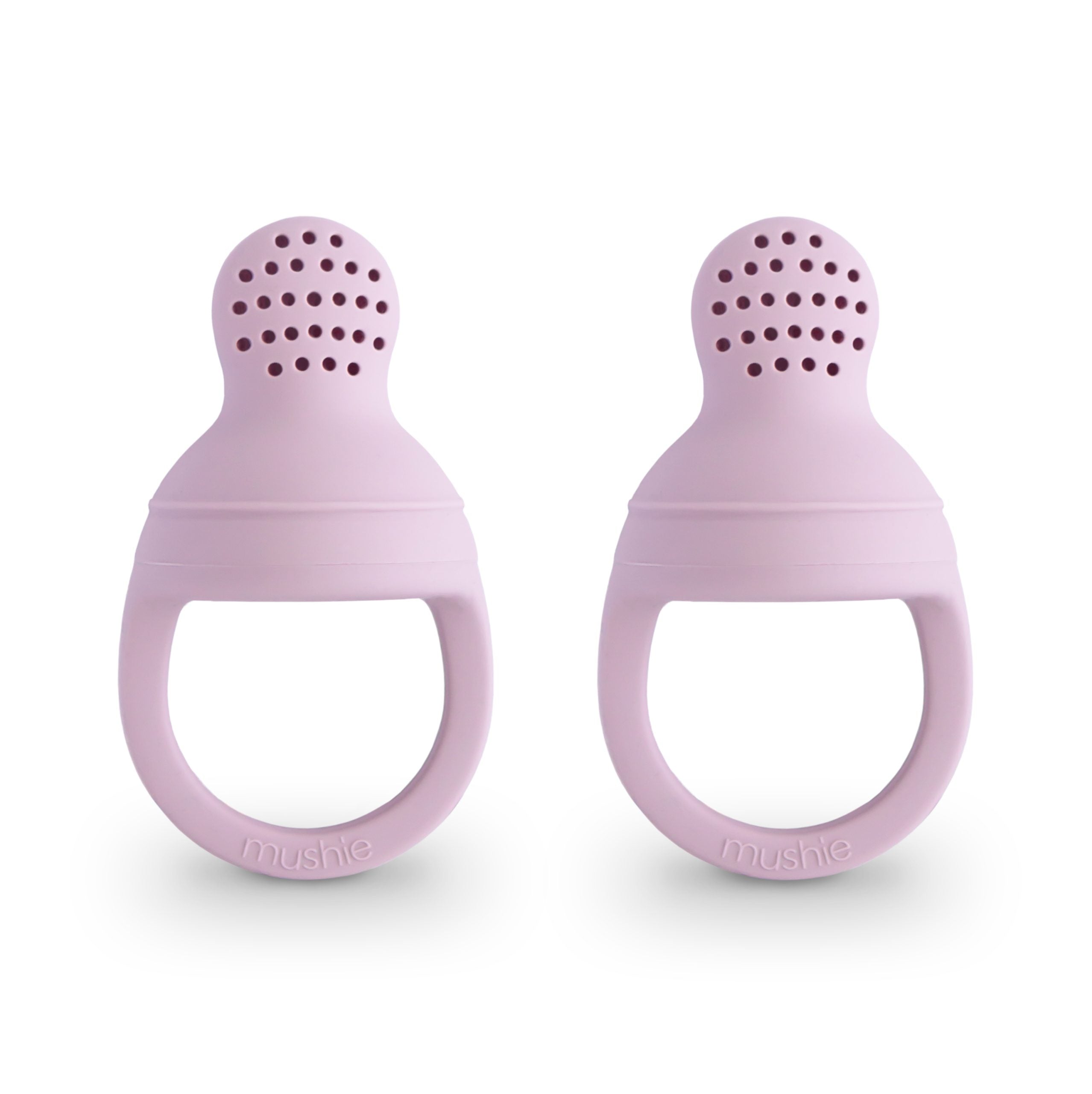 Tétine alimentaire en silicone Mushie - Lilas