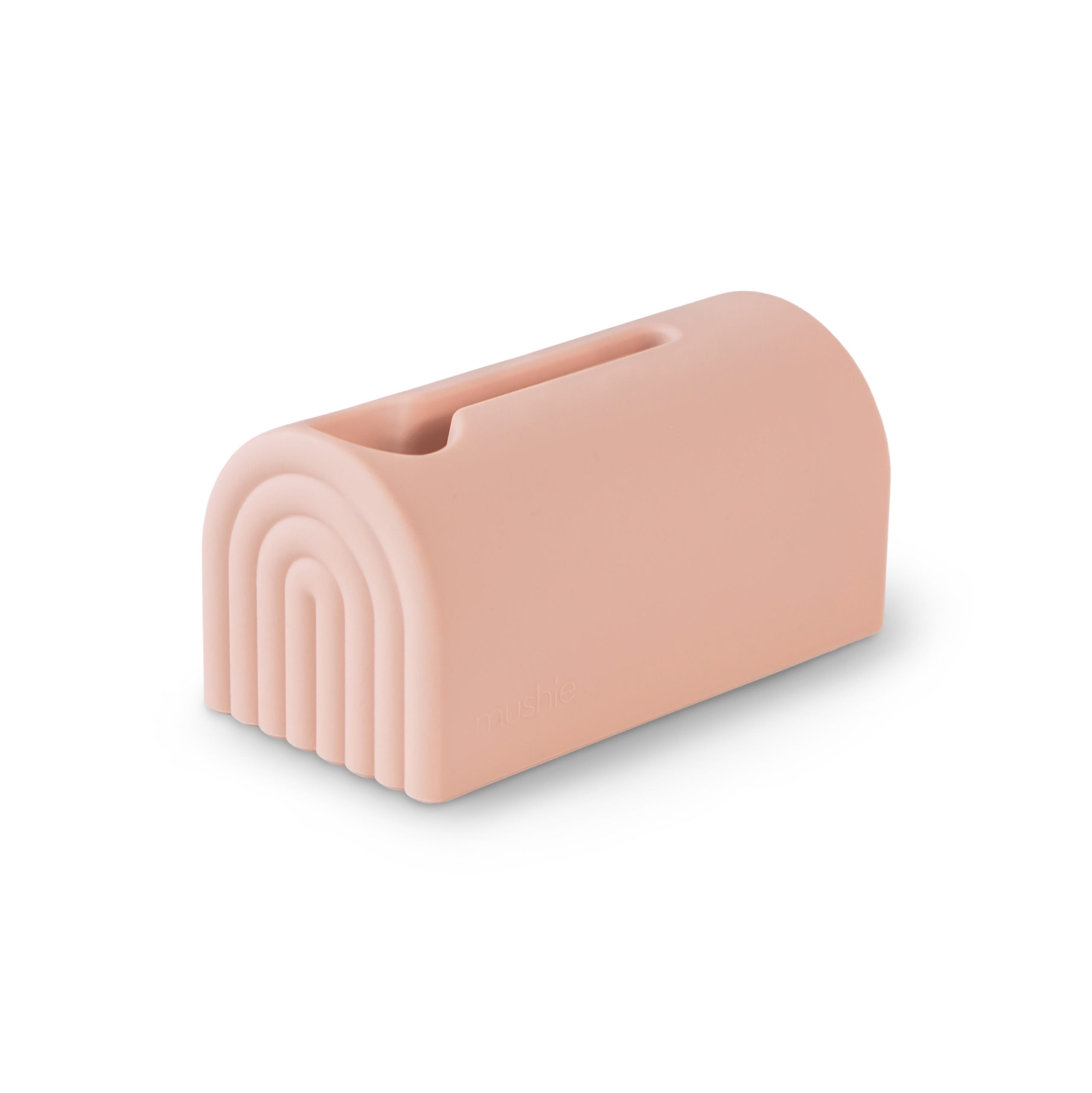 Couvre-robinet en silicone Mushie - Rose