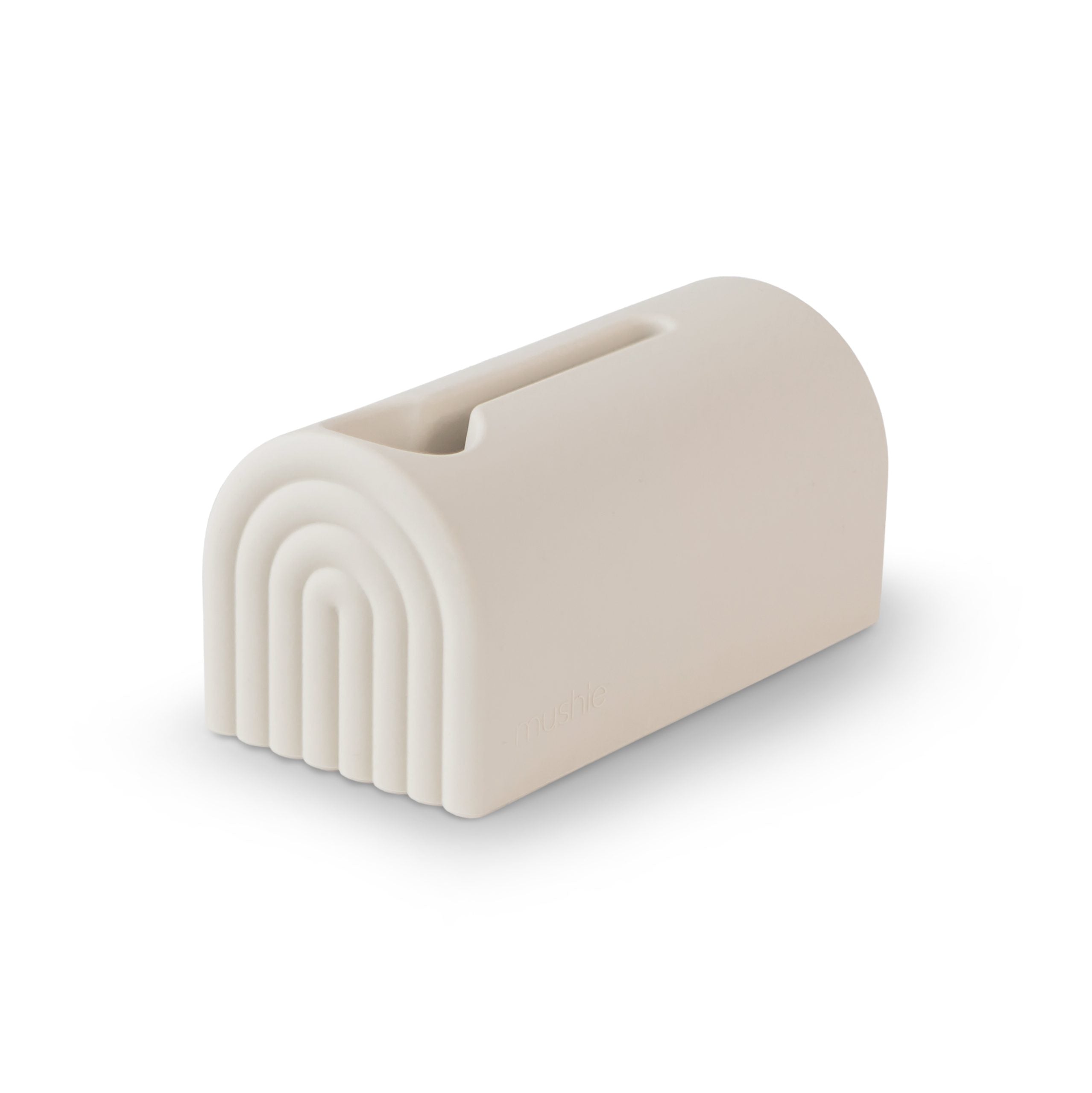 Couvre-robinet en silicone Mushie - Sable