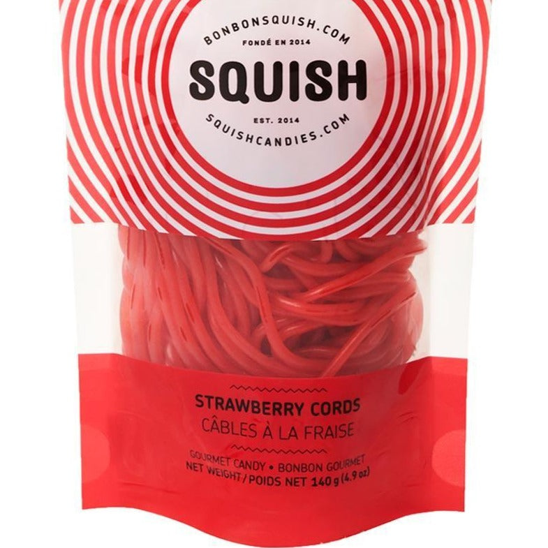 Bonbons Squish - Câbles à la fraise