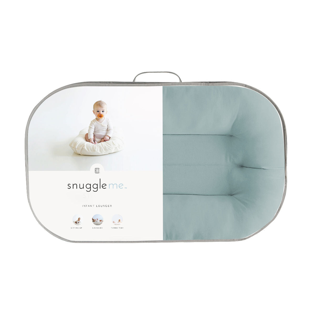 Coussin confort pour bébé Snuggle Me Organic™ - Ardoise
