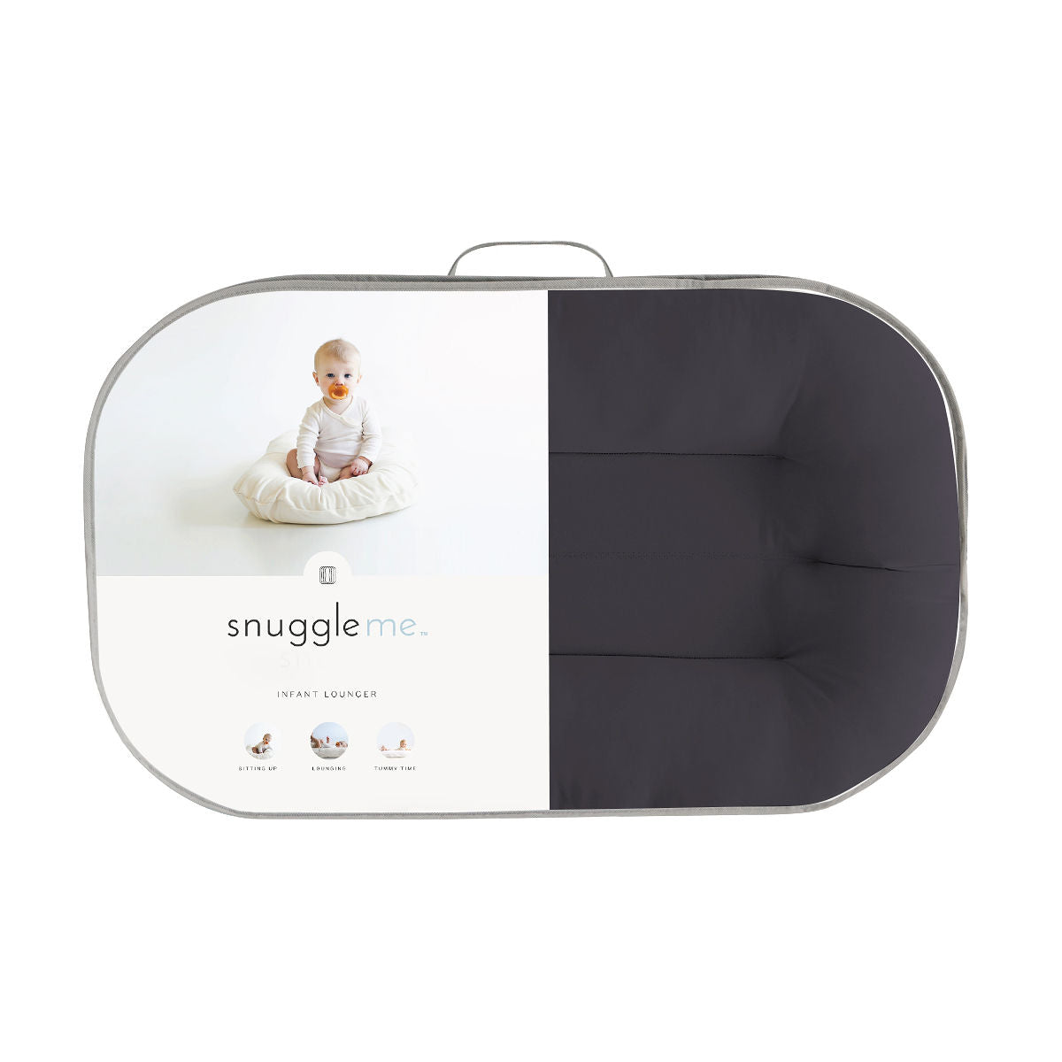 Coussin confort pour bébé Snuggle Me Organic™ - Noir moineau