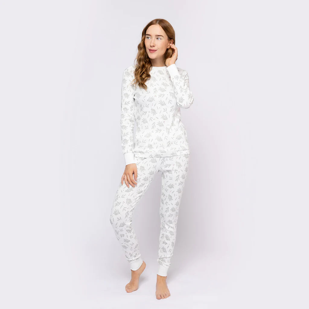 Ensemble pyjama pour femme Petit Lem - Feuilles de lauriers