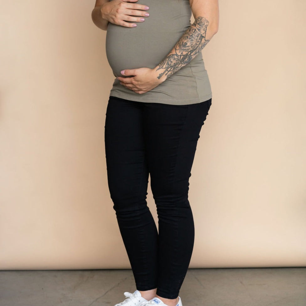 Jeans de maternité Rose Maternité - Noir
