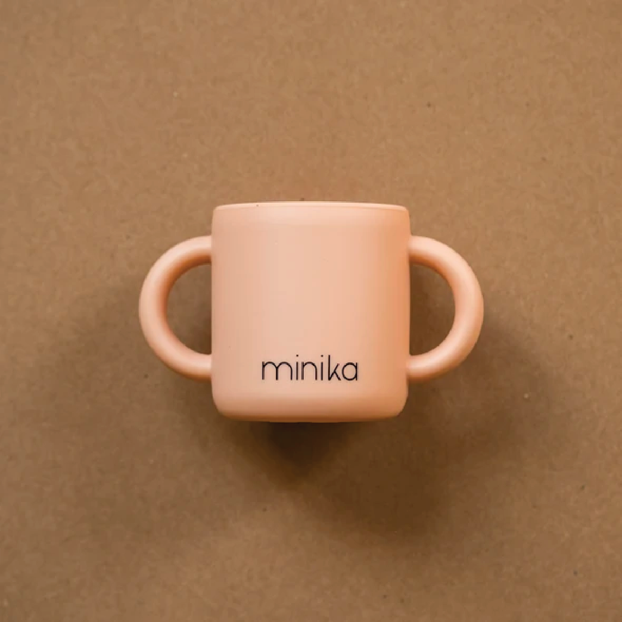 Tasse d'apprentissage avec poignées Minika - Rosé