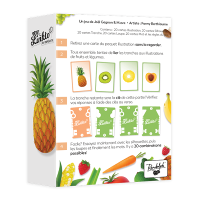 Petit Linkto le jeu coopératif - Fruits & légumes