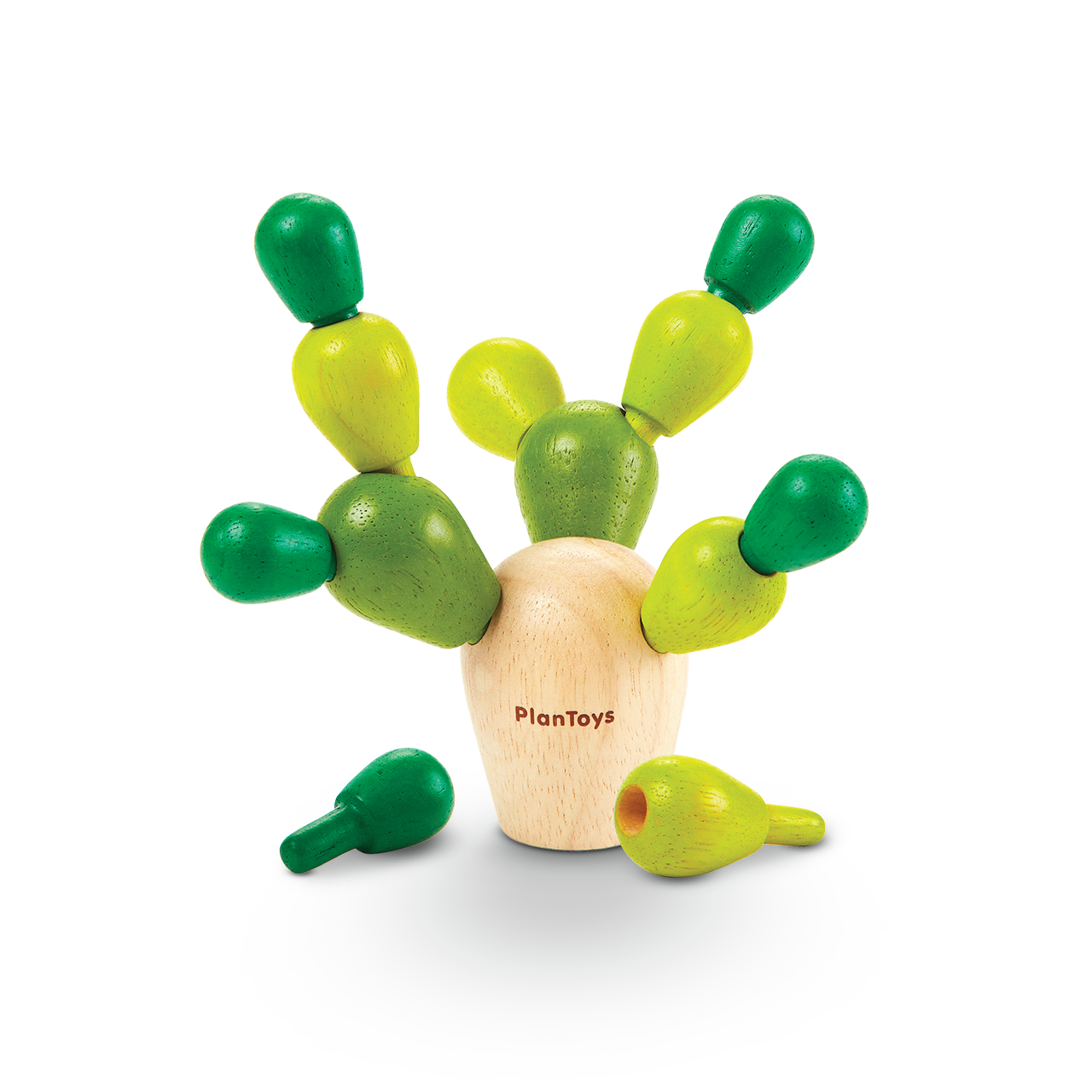 Cactus en équilibre miniature en bois PlanToys