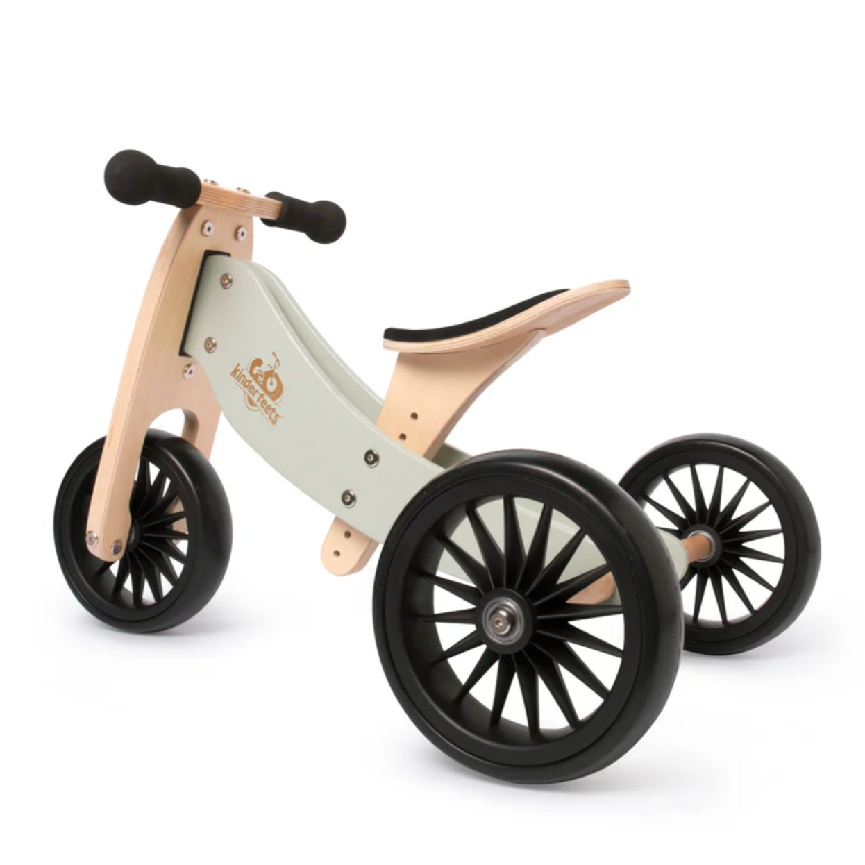 Tricycle d'équilibre 2-en-1 Tiny Tot Plus Kinderfeets - Sauge