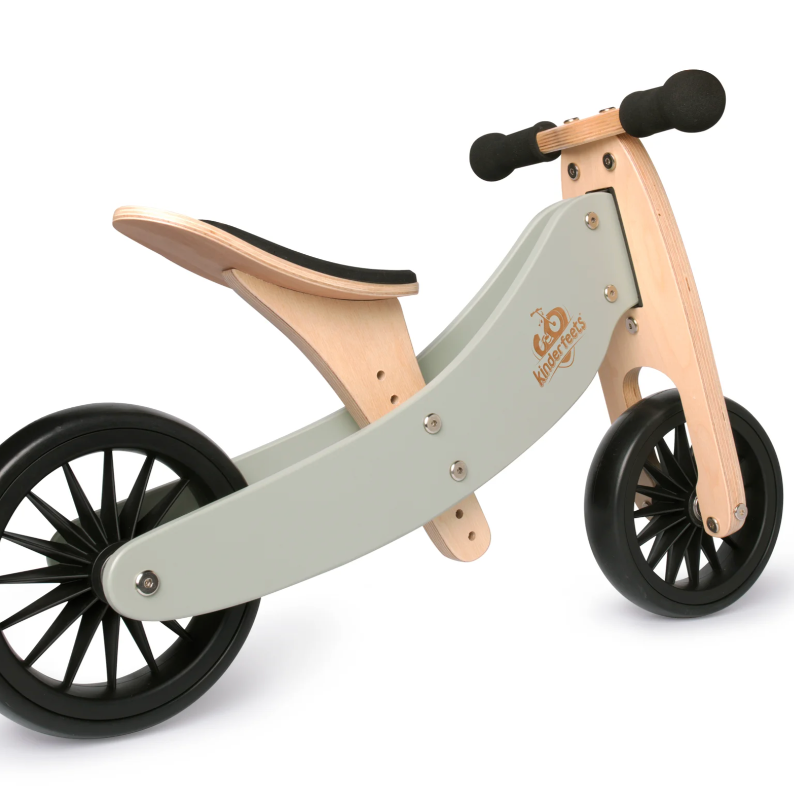 Tricycle d'équilibre 2-en-1 Tiny Tot Plus Kinderfeets - Sauge