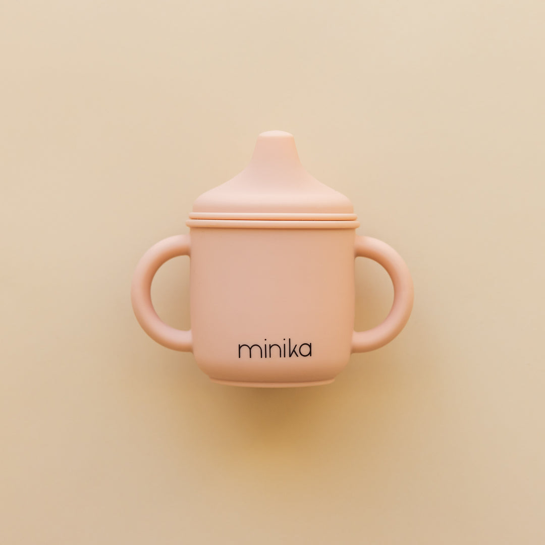 Verre à bec en silicone Minika - Rosé